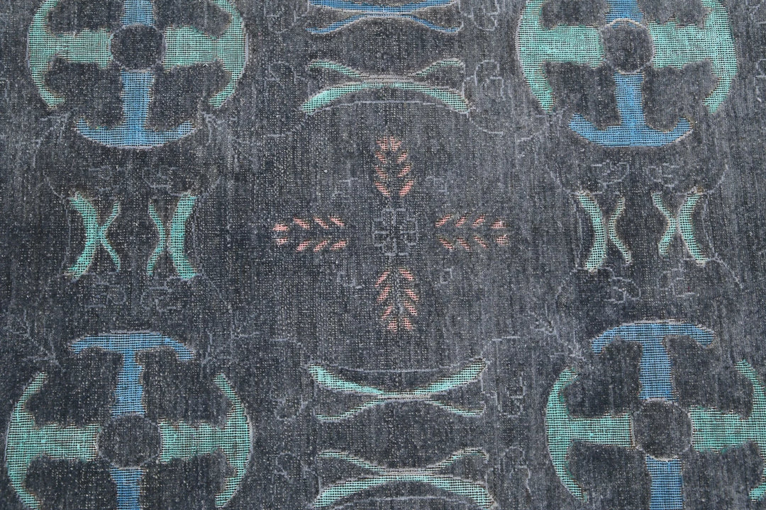Afghan Oriental Rug 6' 3" x 13' 6" Hand-Knotted | No. AT63553