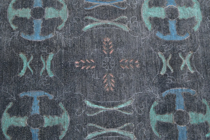 Afghan Oriental Rug 6' 3" x 13' 6" Hand-Knotted | No. AT63553