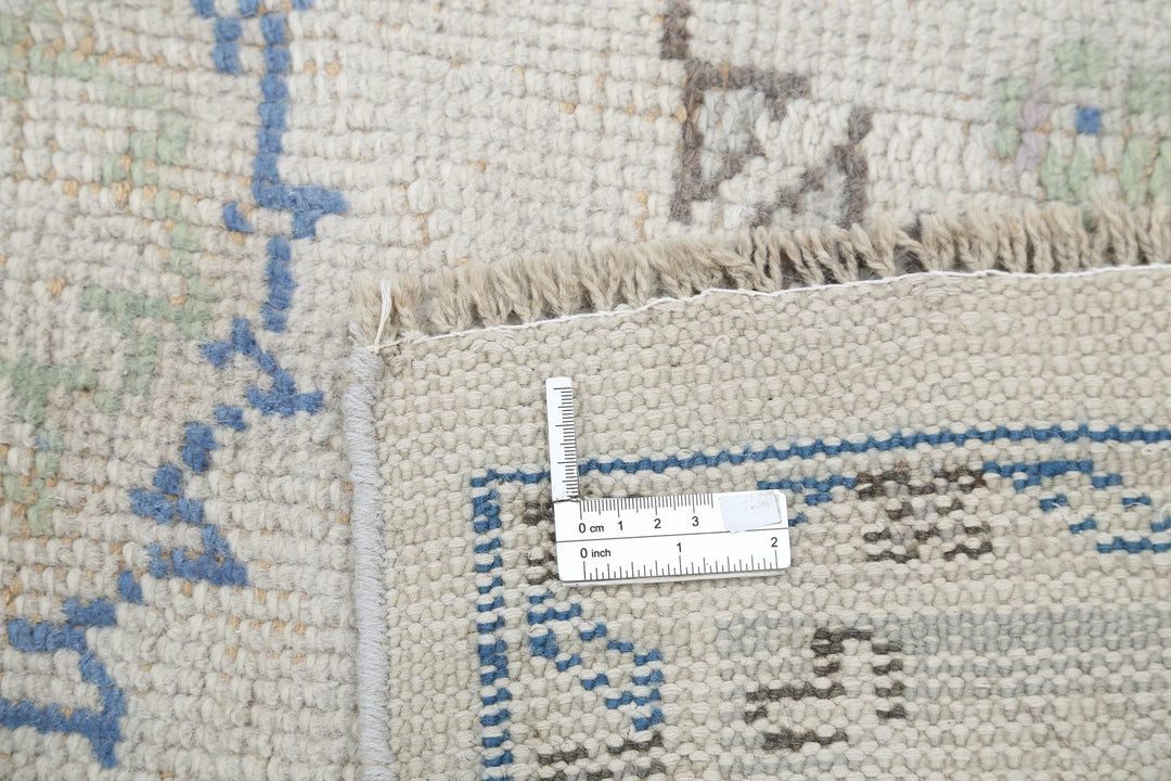 Turkish Oushak Rug 8' 1" x 11' 3" Hand-Knotted | No. AT63592
