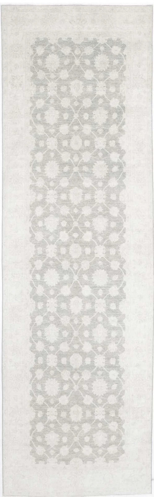 Afghan Serenity Runner Rug 4' 8" x 16' 3" Hand-Knotted | No. AT63876