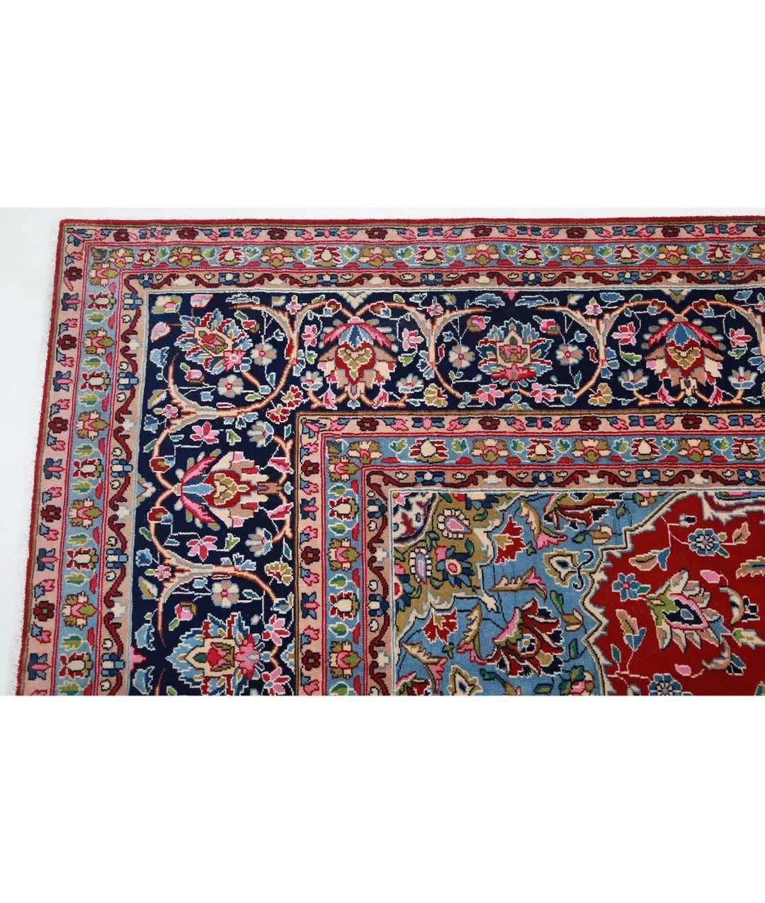 Persian Kerman Rug 9' 10" x 13' 8" Hand-Knotted | No. AT63888