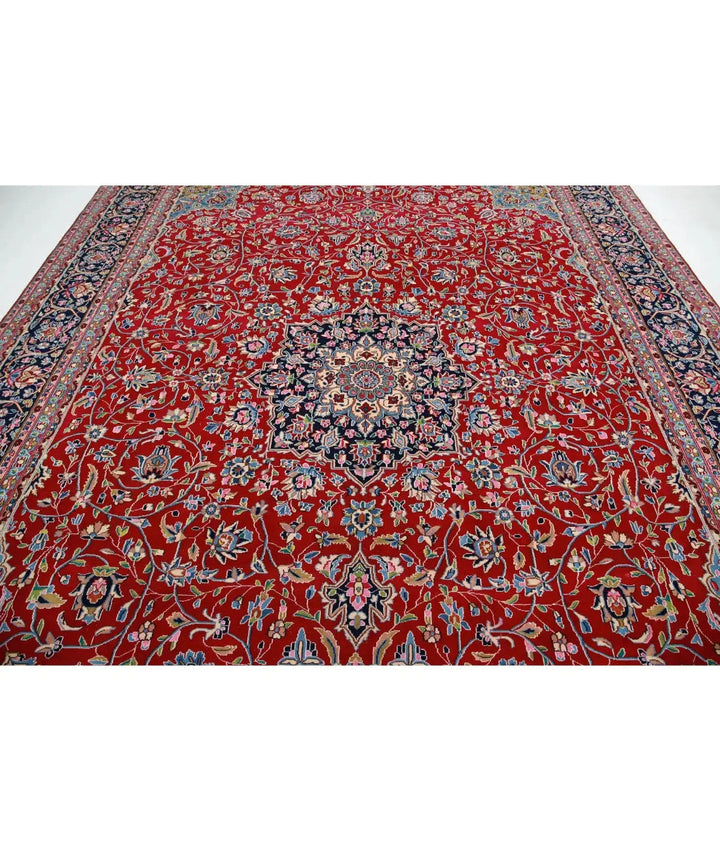 Persian Kerman Rug 9' 10" x 13' 8" Hand-Knotted | No. AT63888