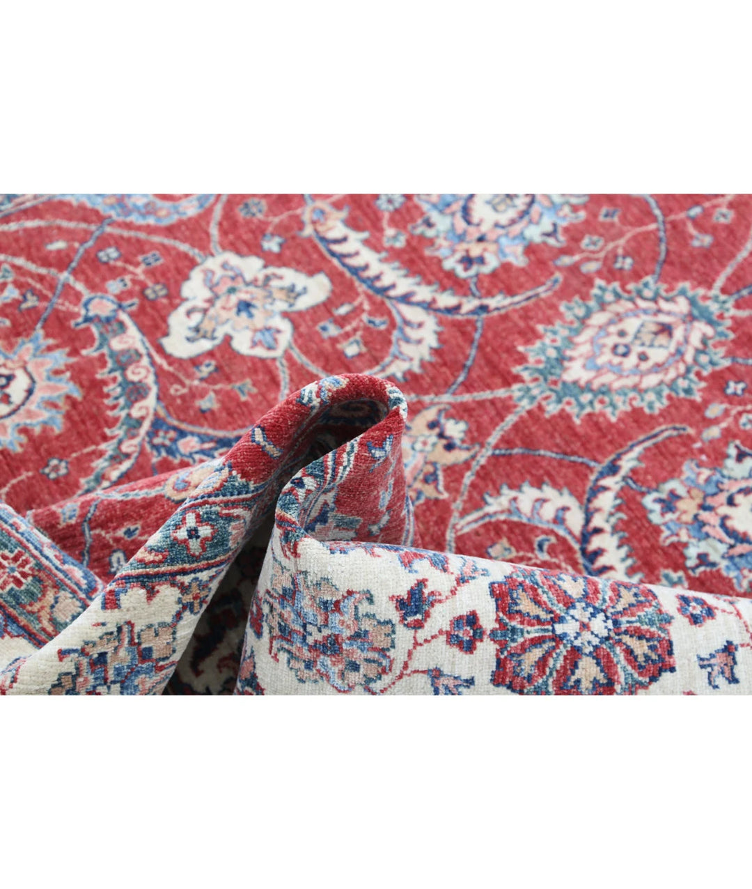 Afghan Ziegler Farhan Rug 5' 4" x 8' 0" Hand-Knotted | No. AT63954