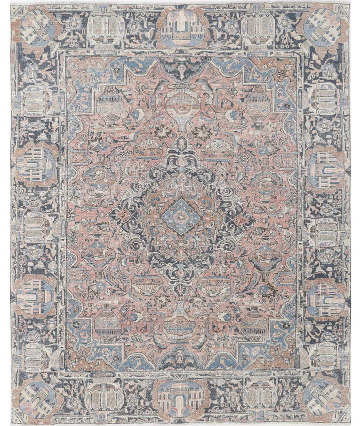Persian Kashmar Rug 9' 8" x 11' 11" Hand-Knotted | No. AT64131