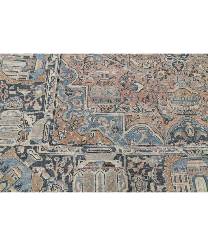Persian Kashmar Rug 9' 8" x 11' 11" Hand-Knotted | No. AT64131