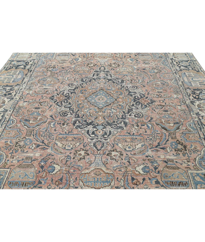 Persian Kashmar Rug 9' 8" x 11' 11" Hand-Knotted | No. AT64131