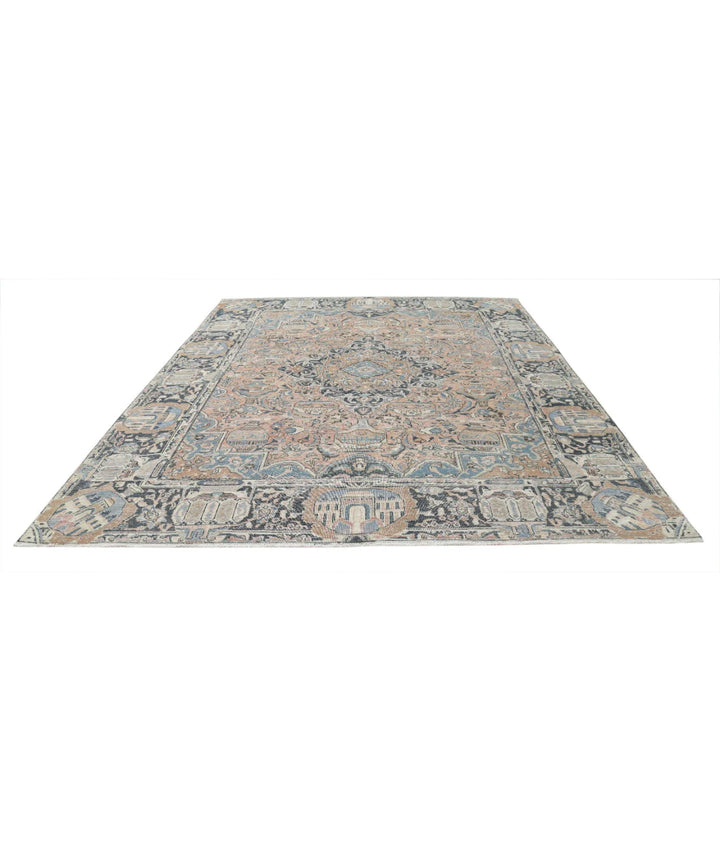 Persian Kashmar Rug 9' 8" x 11' 11" Hand-Knotted | No. AT64131