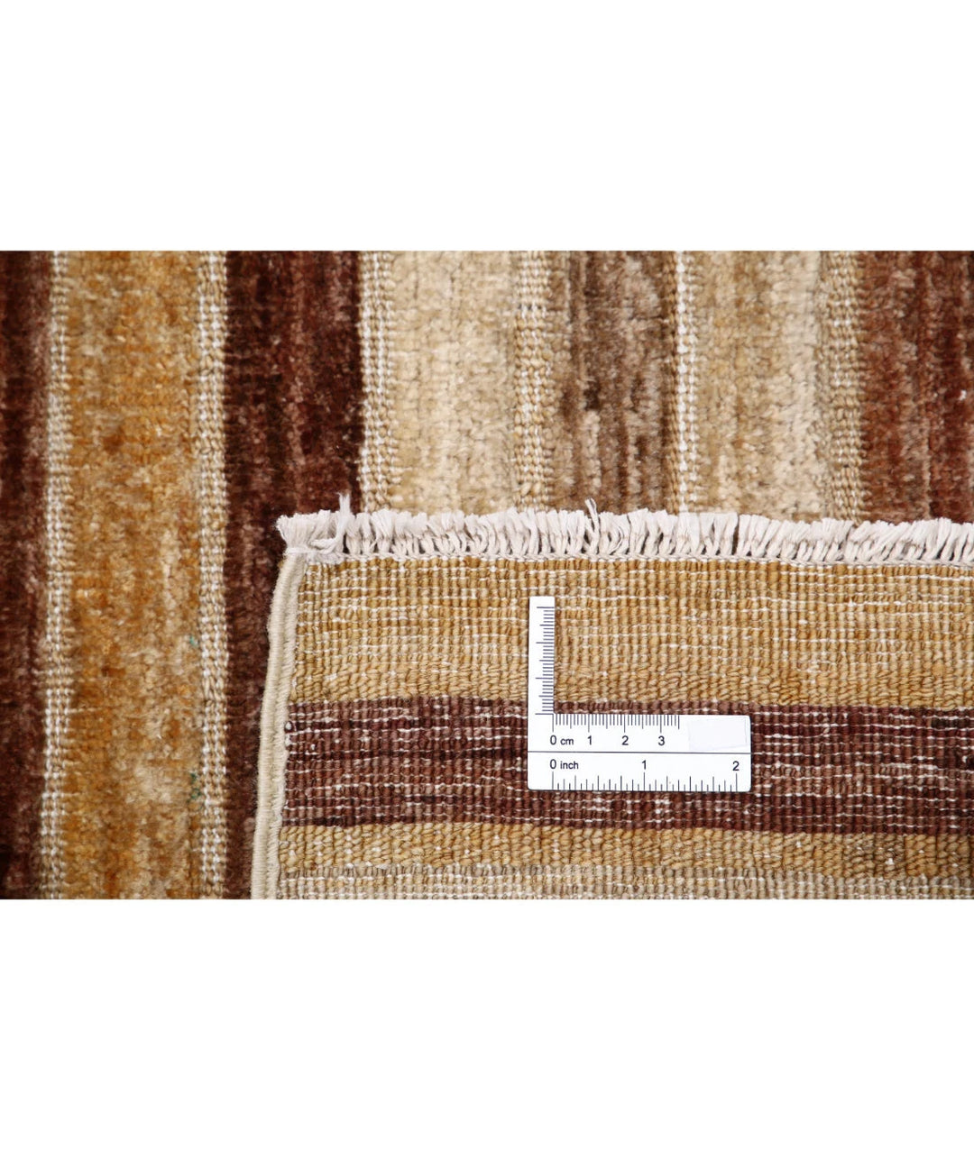 Afghan Modcar Rug 4' 11" x 6' 1" Hand-Knotted | No. AT64225