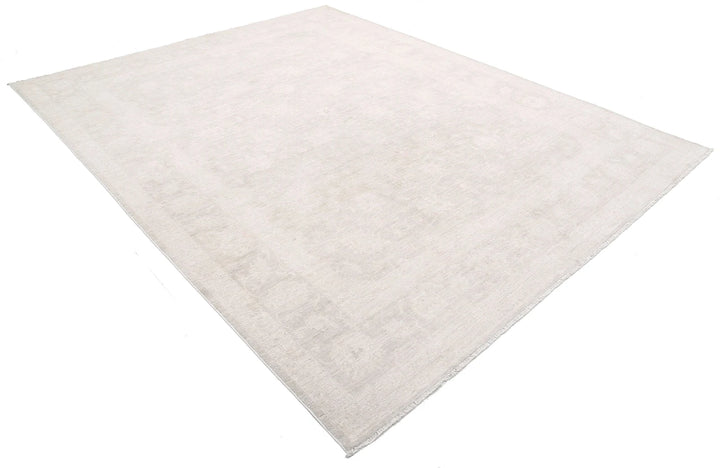 Afghan Tabriz Rug 8' 1" x 10' 4" Hand-Knotted | No. AT64314