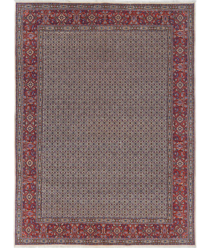 Persian Bijar Rug 7' 11" x 11' 0" Hand-Knotted | No. AT64401