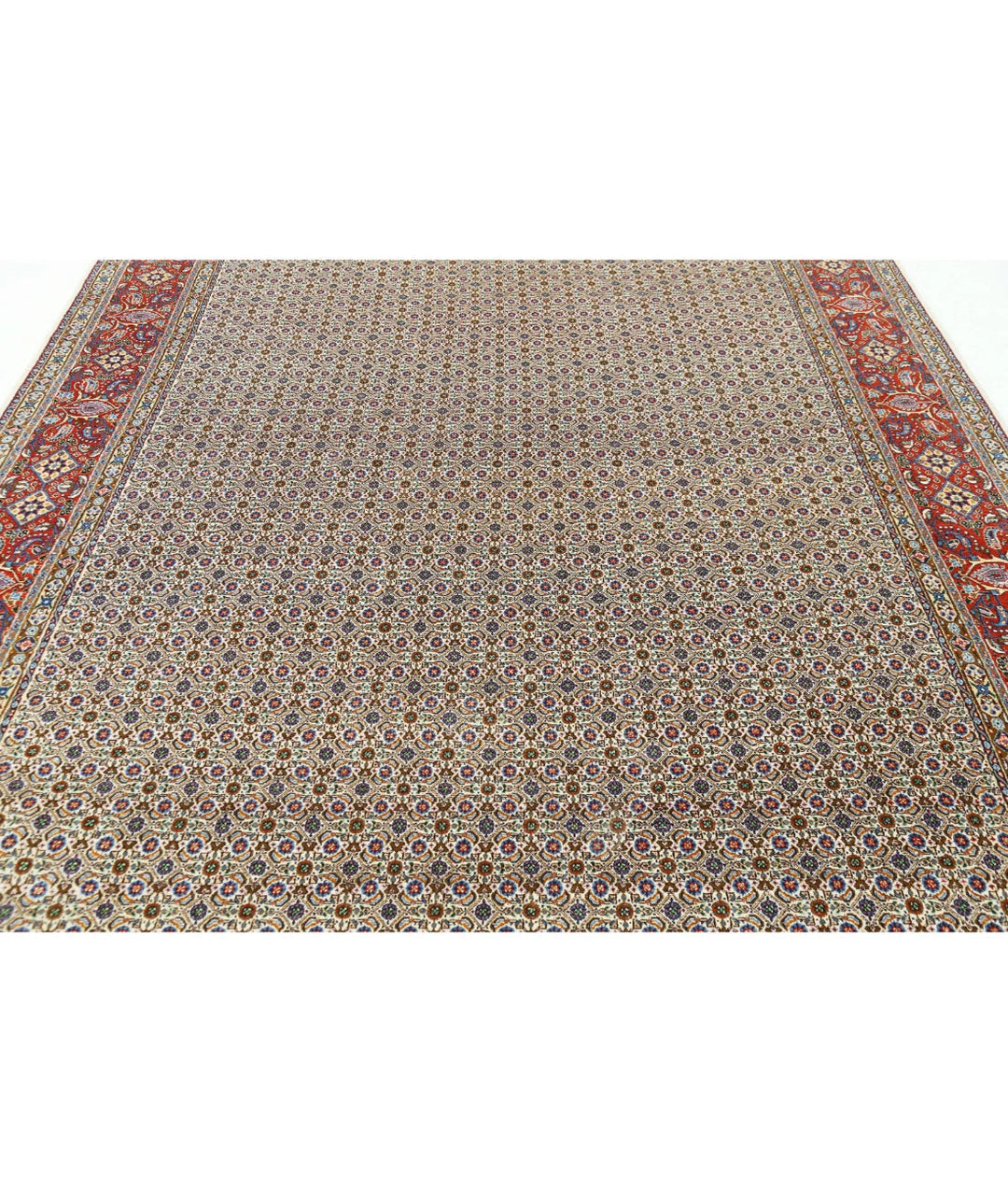 Persian Bijar Rug 7' 11" x 11' 0" Hand-Knotted | No. AT64401