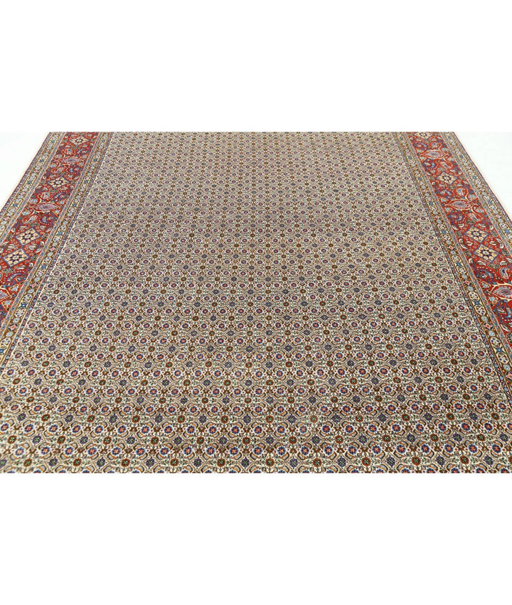 Persian Bijar Rug 7' 11" x 11' 0" Hand-Knotted | No. AT64401