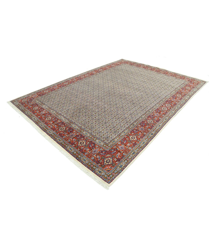 Persian Bijar Rug 7' 11" x 11' 0" Hand-Knotted | No. AT64401