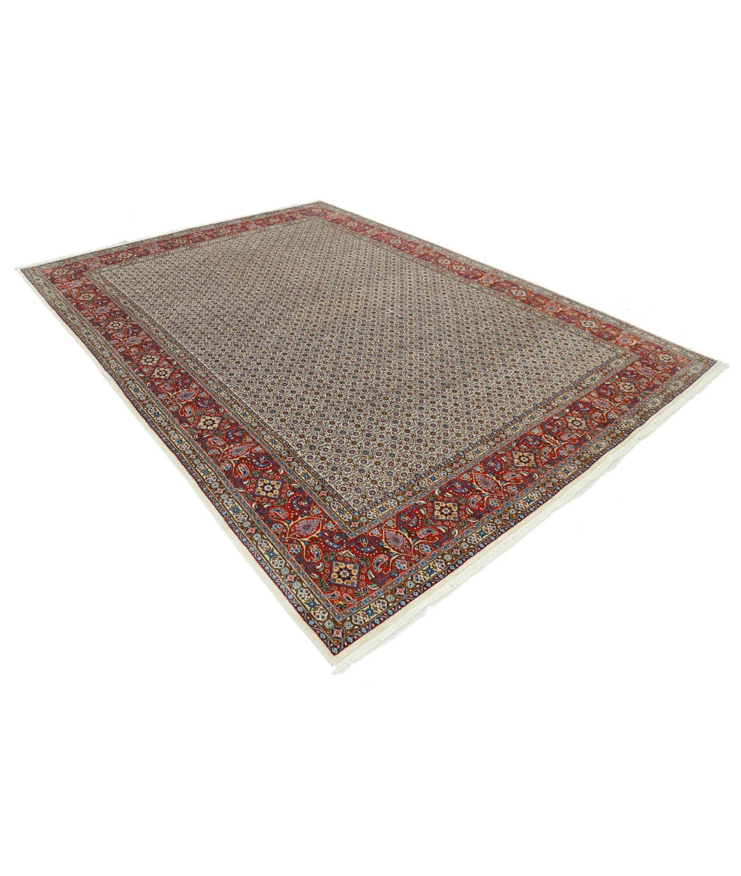 Persian Bijar Rug 7' 11" x 11' 0" Hand-Knotted | No. AT64401