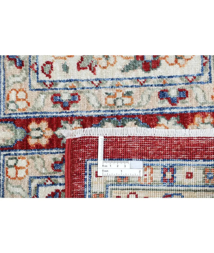 Afghan Bakhtiari Rug 5' 5" x 8' 6" Hand-Knotted | No. AT64441