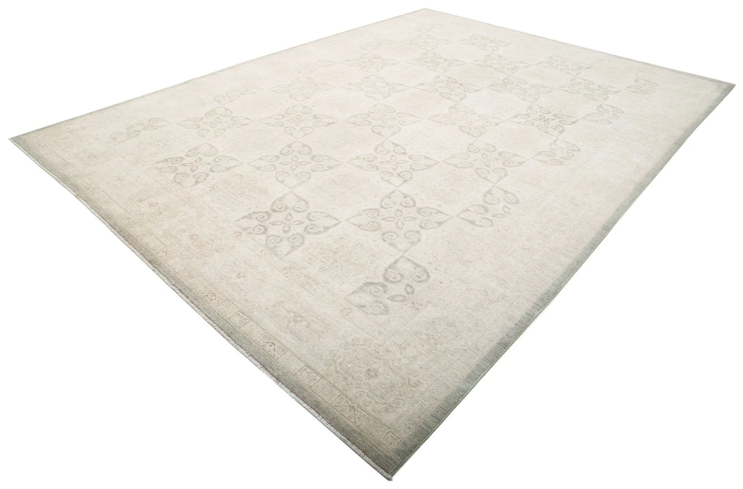 Afghan Serenity Rug 9' 10" x 13' 5" Hand-Knotted | No. AT64520