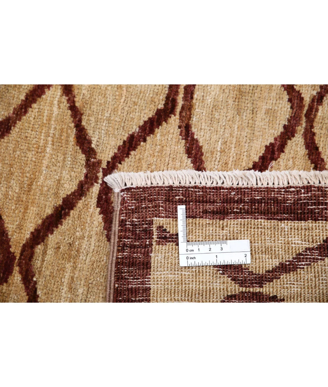 Afghan Oriental Rug 4' 9" x 6' 2" Hand-Knotted | No. AT64553
