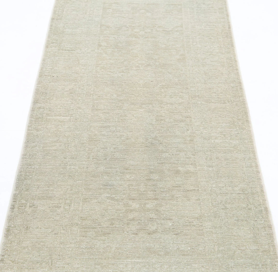 Afghan Overdye Rug 2' 6" x 6' 3" Hand-Knotted | No. AT64657