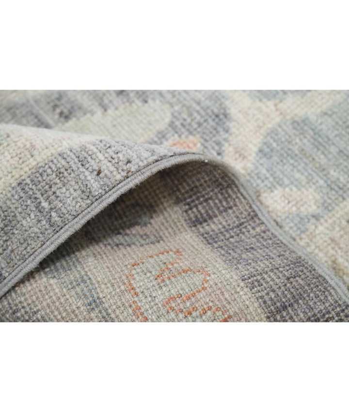 Afghan Oushak Rug 10' 2" x 13' 6" Hand-Knotted | No. AT64737