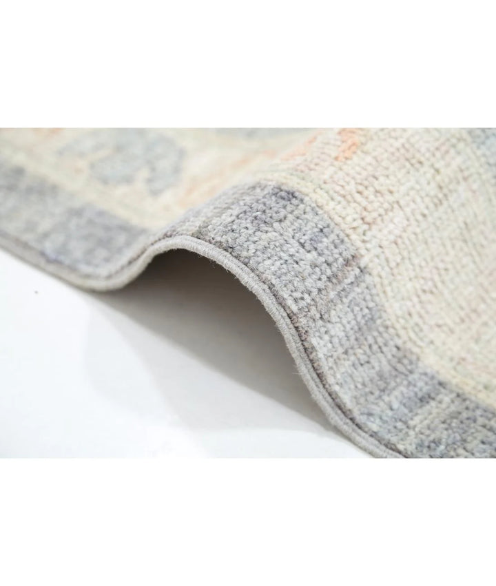 Afghan Oushak Rug 10' 2" x 13' 6" Hand-Knotted | No. AT64737