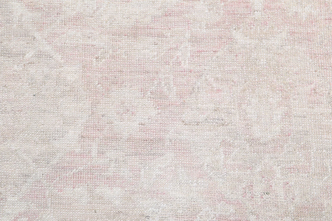 Ivory Afghan Serenity Rug 9' 1" x 12' 3" Hand-Knotted | No. AT64784