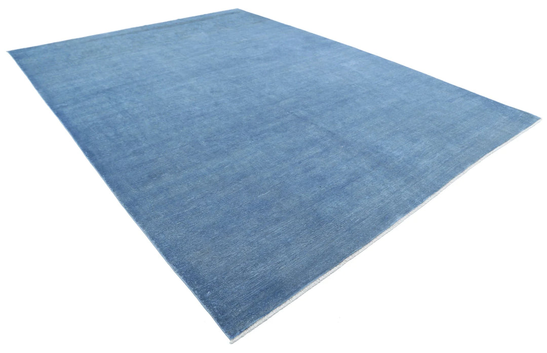 Afghan Overdye Rug 9' 11" x 13' 6" Hand-Knotted | No. AT64795