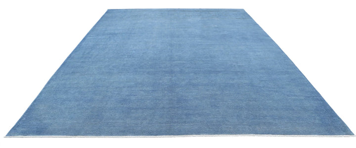 Afghan Overdye Rug 9' 11" x 13' 6" Hand-Knotted | No. AT64795