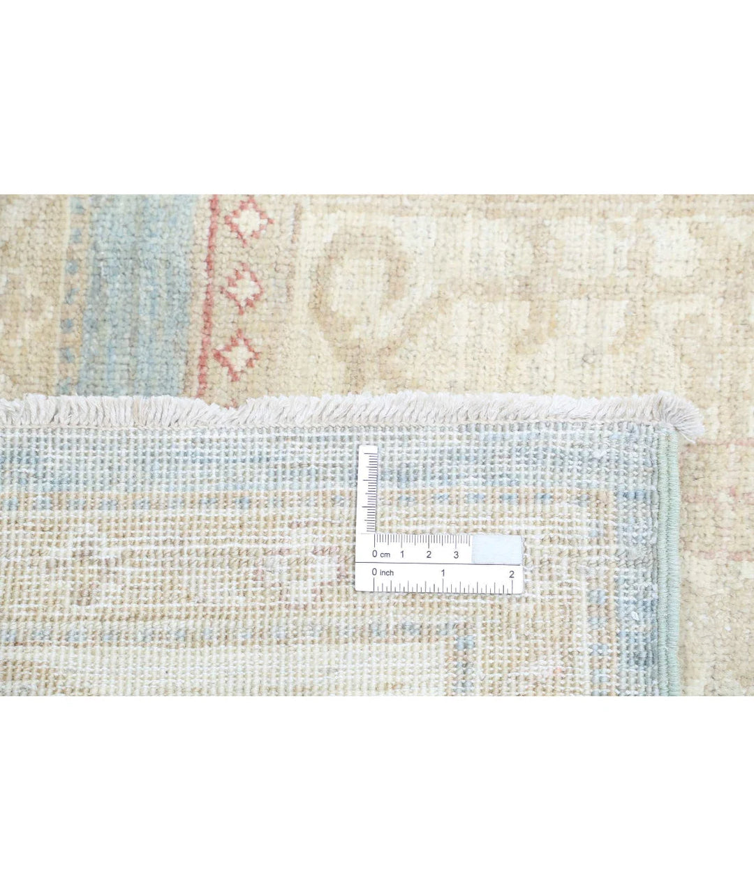 Afghan Bakhtiari Rug 6' 8" x 9' 10" Hand-Knotted | No. AT64863