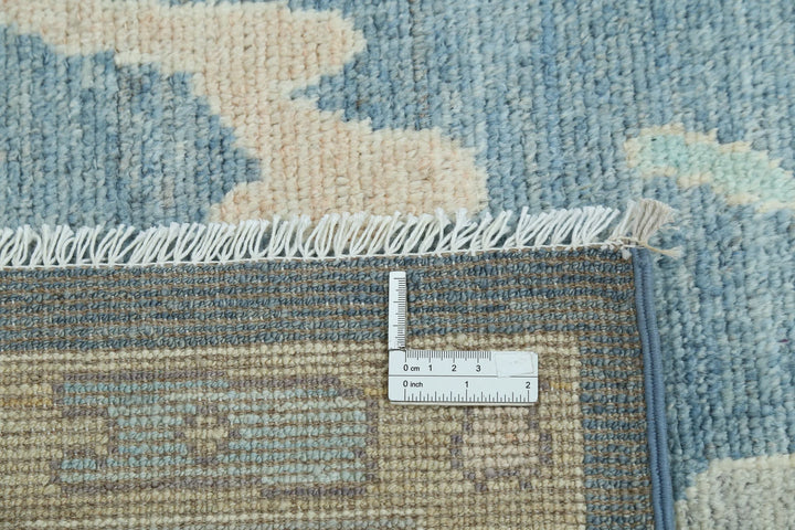 Afghan Oushak Rug 7' 11" x 10' 0" Hand-Knotted | No. AT64867