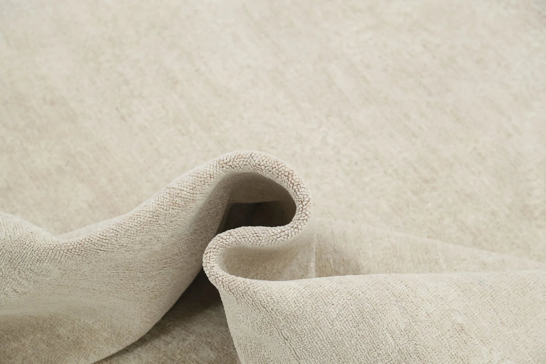 Ivory Afghan Serenity Rug 8' 9" x 11' 7" Hand-Knotted | No. AT65295