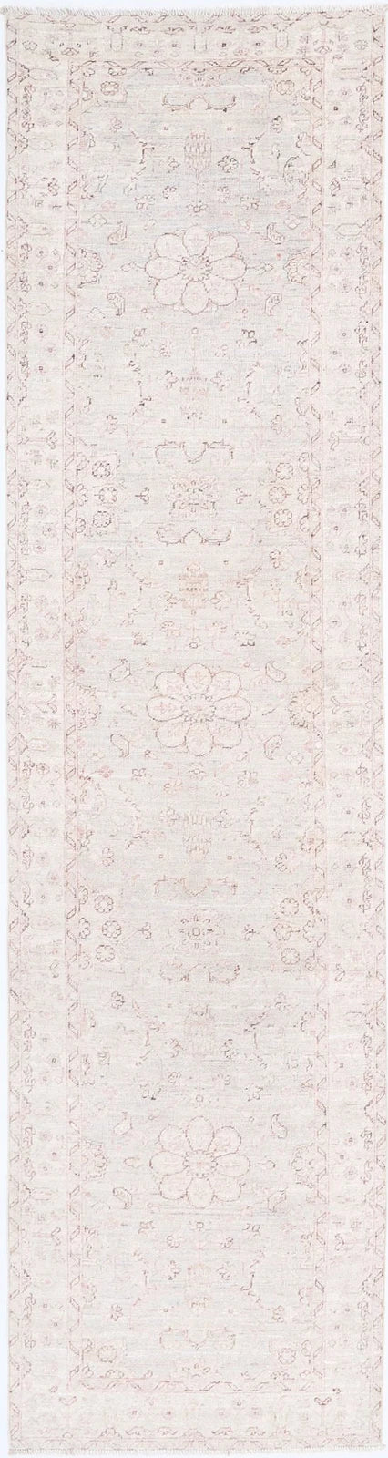 Afghan Runner Rug 2' 6" x 10' 1" Hand-Knotted | No. AT65309