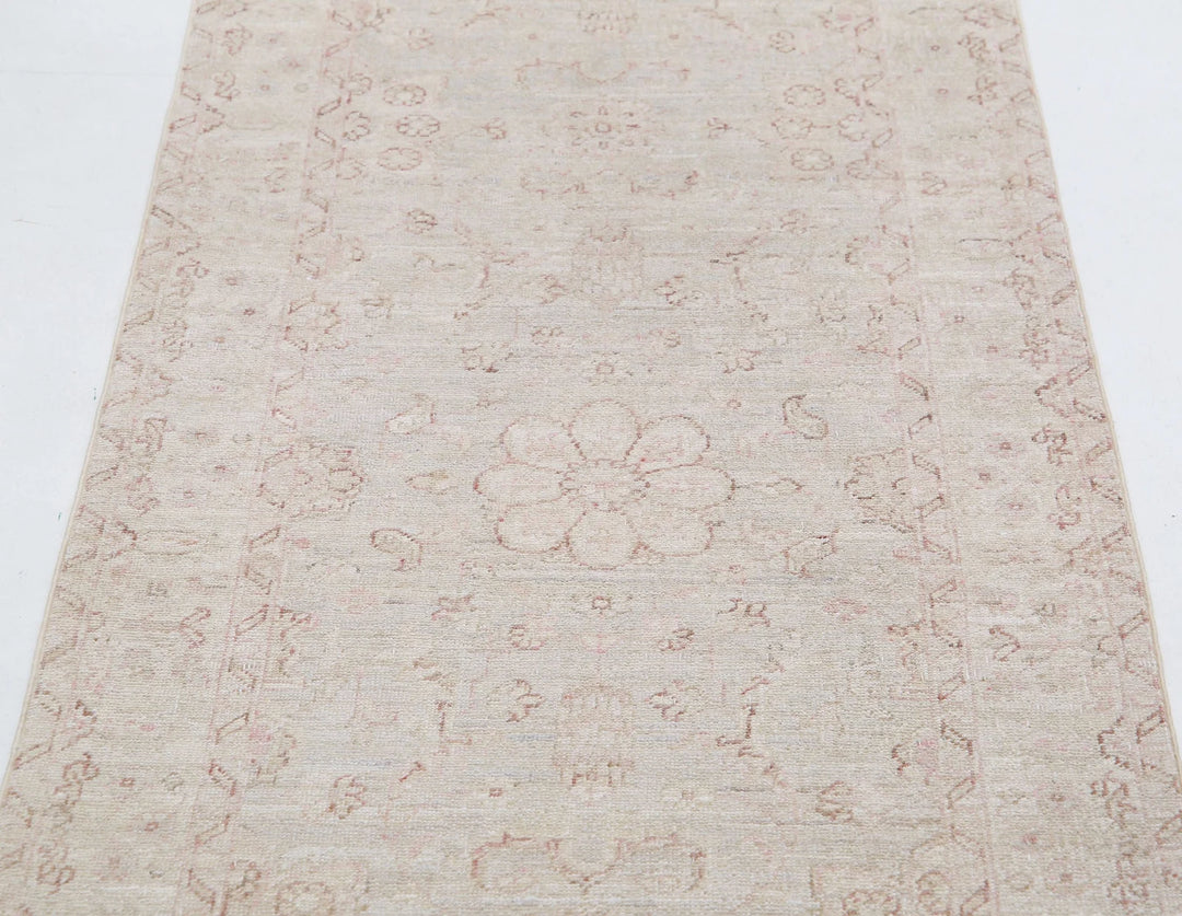 Afghan Runner Rug 2' 6" x 10' 1" Hand-Knotted | No. AT65309