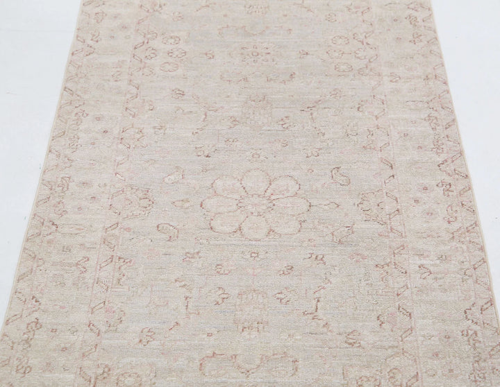 Afghan Runner Rug 2' 6" x 10' 1" Hand-Knotted | No. AT65309