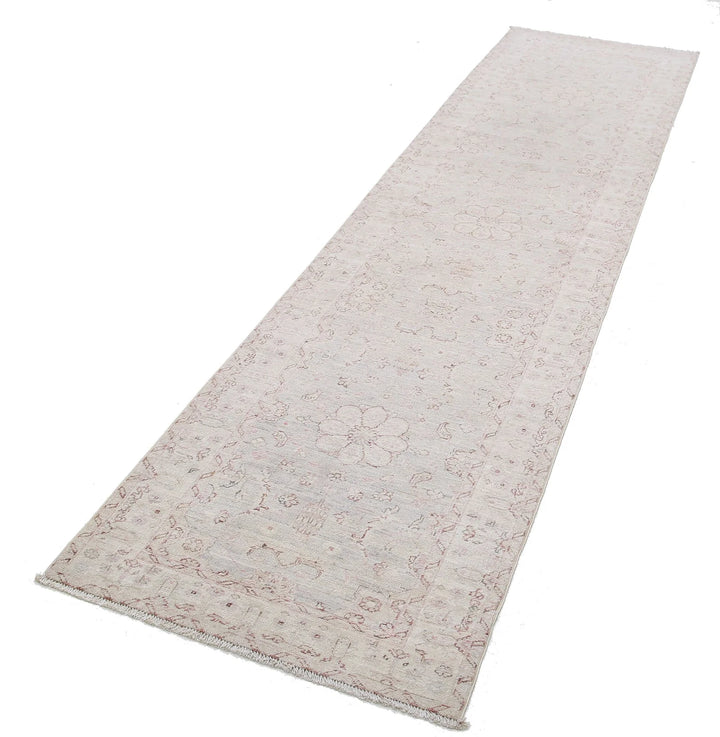 Afghan Runner Rug 2' 6" x 10' 1" Hand-Knotted | No. AT65309