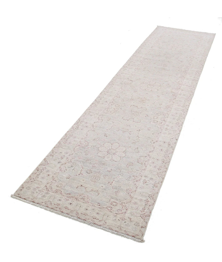 Afghan Runner Rug 2' 6" x 10' 1" Hand-Knotted | No. AT65309