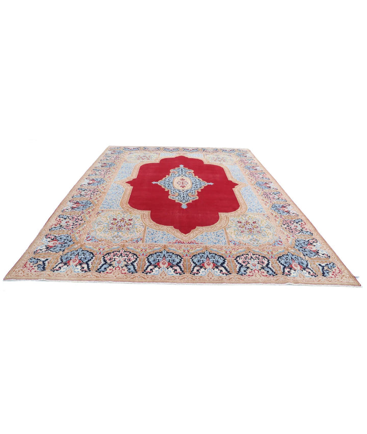 Persian Kerman Rug 9' 8" x 13' 4" Hand-Knotted | No. AT65348