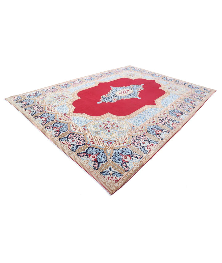Persian Kerman Rug 9' 8" x 13' 4" Hand-Knotted | No. AT65348