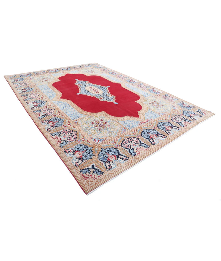 Persian Kerman Rug 9' 8" x 13' 4" Hand-Knotted | No. AT65348