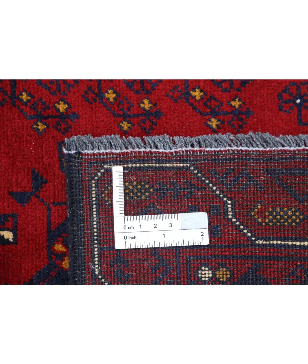 Afghan Khamyab Rug 3' 0" x 4' 7" Hand-Knotted | No. AT65485