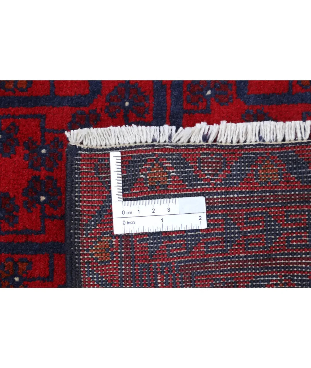 Afghan Khamyab Rug 6' 7" x 9' 8" Hand-Knotted | No. AT65500