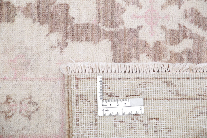 Afghan Serenity Runner Rug 2' 7" x 10' 4" Hand-Knotted | No. AT65577