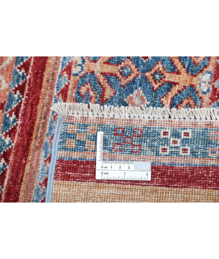 Afghan Khurjeen Rug 2' 8" x 3' 10" Hand-Knotted | No. AT659087
