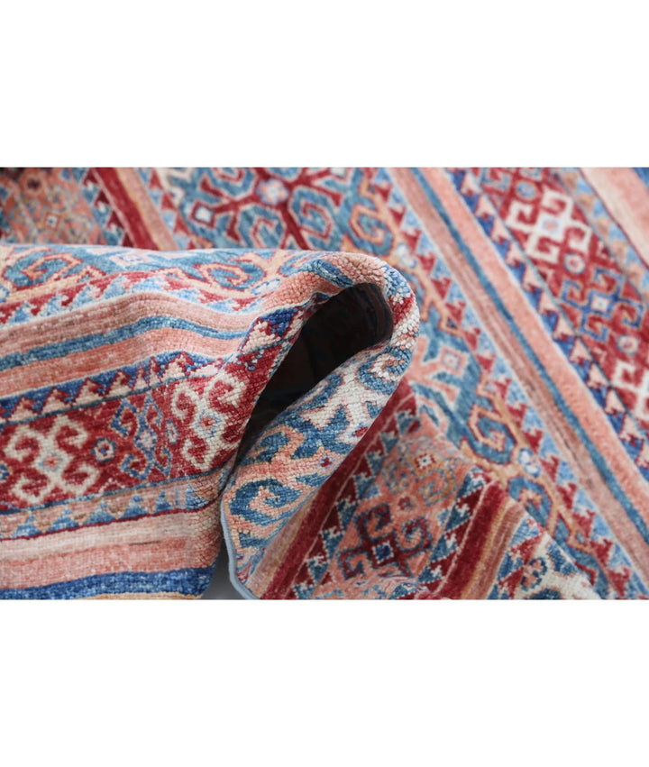 Afghan Khurjeen Rug 2' 8" x 3' 10" Hand-Knotted | No. AT659087