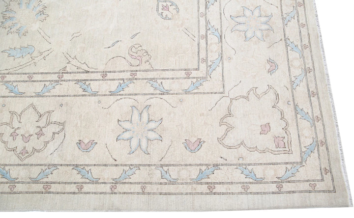 Afghan Serenity Rug 12' 8" x 18' 5" Hand-Knotted | No. AT66066