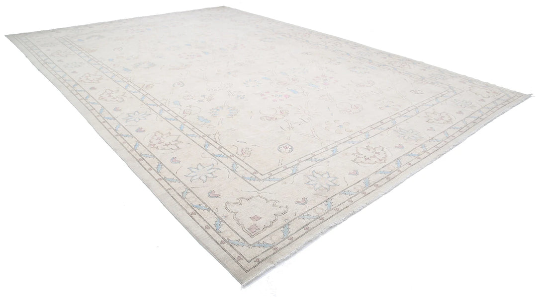 Afghan Serenity Rug 12' 8" x 18' 5" Hand-Knotted | No. AT66066