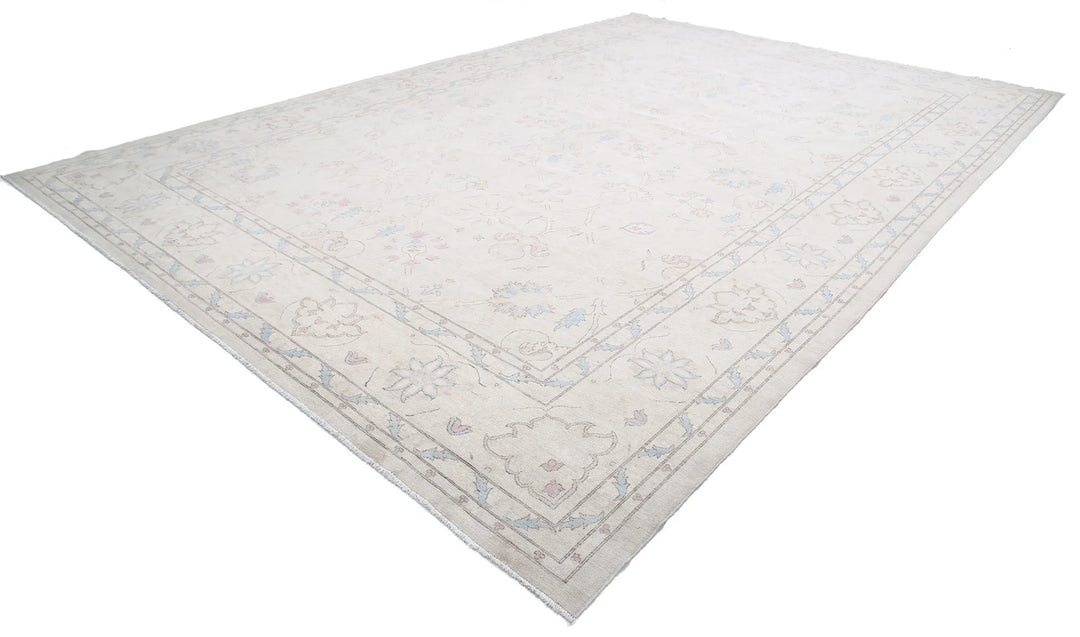 Afghan Serenity Rug 12' 8" x 18' 5" Hand-Knotted | No. AT66066
