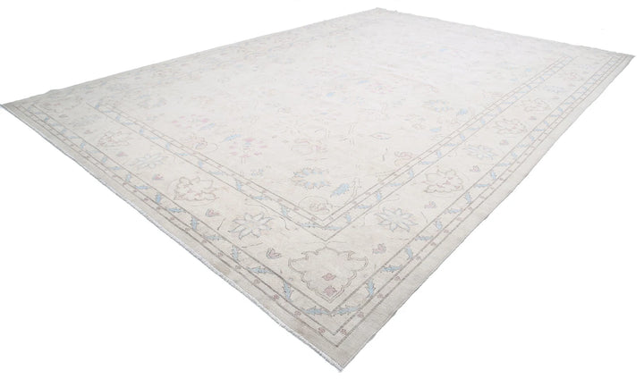 Afghan Serenity Rug 12' 8" x 18' 5" Hand-Knotted | No. AT66066