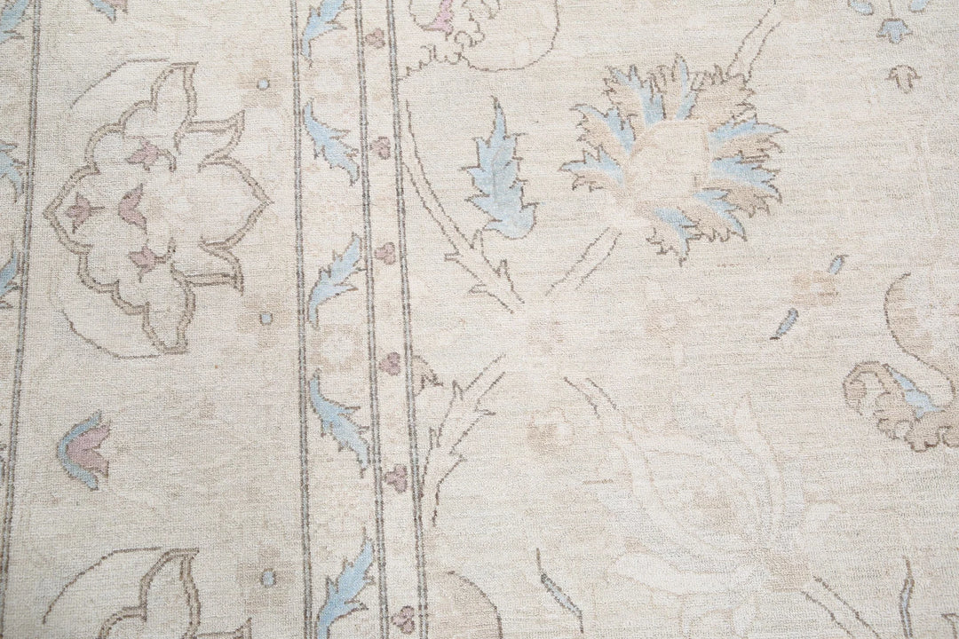 Afghan Serenity Rug 12' 8" x 18' 5" Hand-Knotted | No. AT66066
