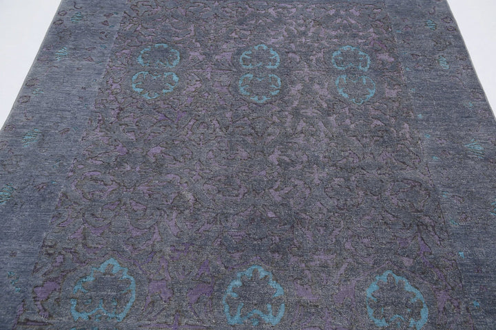 Afghan Oriental Rug 5'10" x 8'5" Hand-Knotted | No. AT66493
