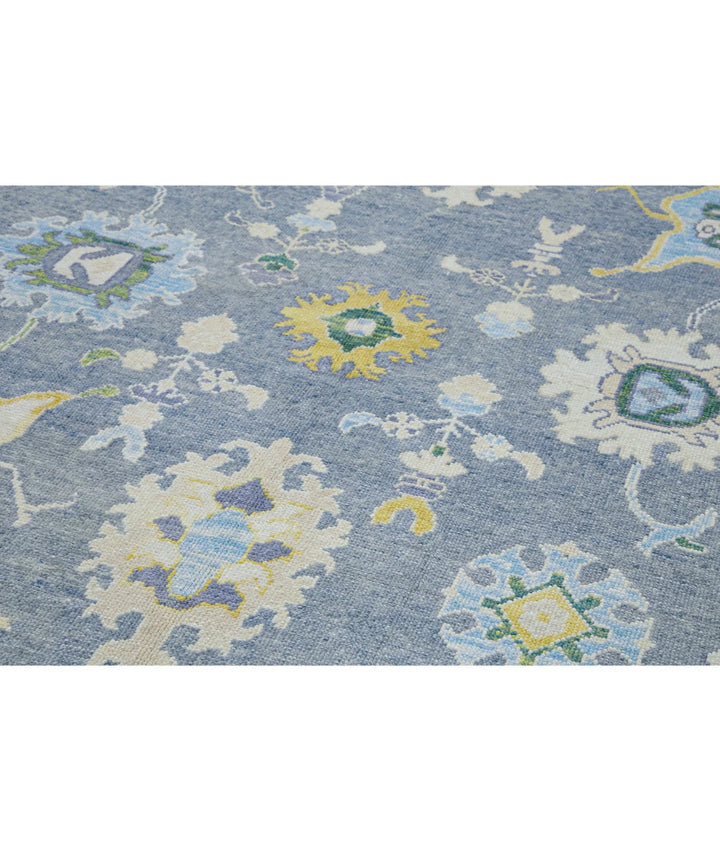 Turkish Oushak Rug 10' x 14' 9" Hand-Knotted | No. AT66495
